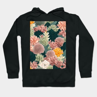 Chromatic Botanic Abstraction #43 Hoodie